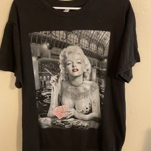 Marilyn Monroe graphic t shirt size L